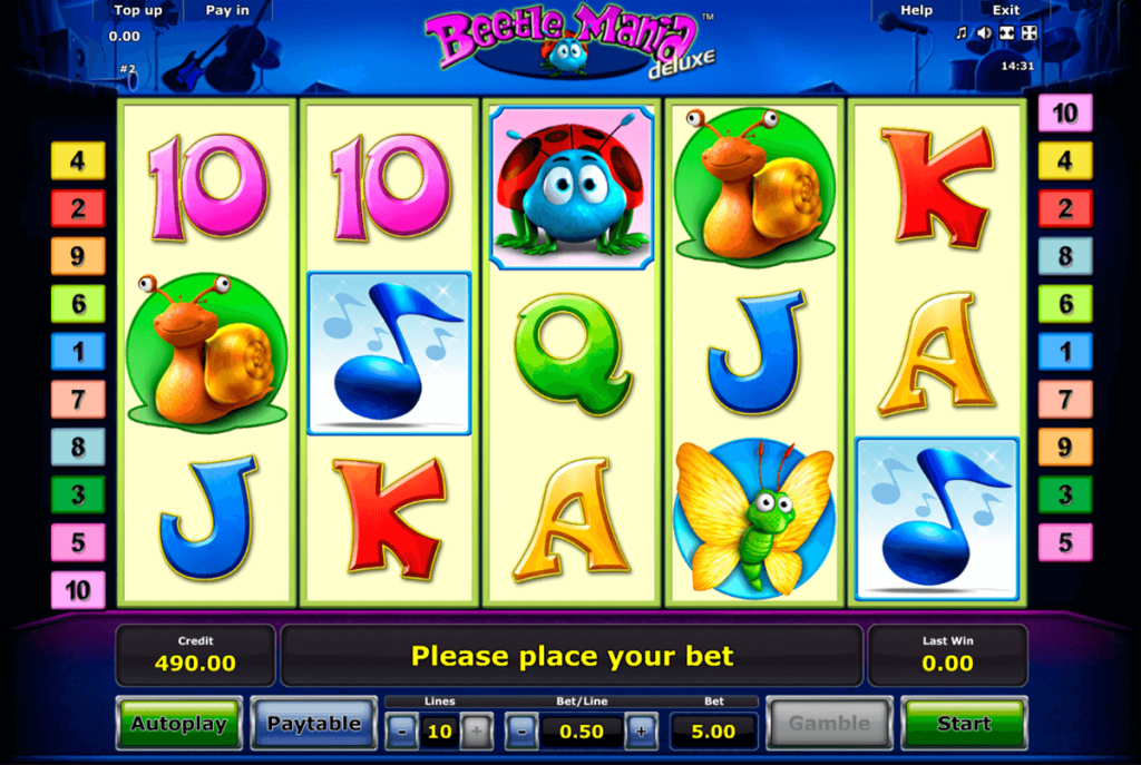 slot Beetle Mania Deluxe online